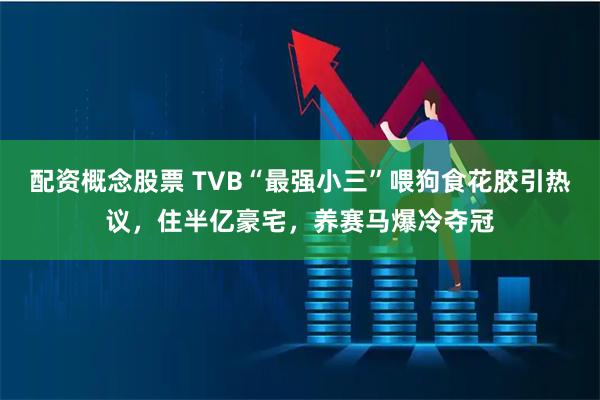 配资概念股票 TVB“最强小三”喂狗食花胶引热议，住半亿豪宅，养赛马爆冷夺冠